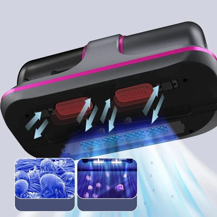 ASPIRADORA ANTI ACAROS UV PORTATIL