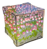 CUBO DE TULIPANES INFINITO